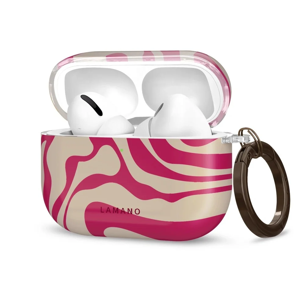 Tech-Protect Lamano puzdro na Apple AirPods Pro 3, flamingo