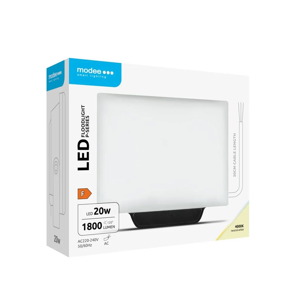 Modee LED svietidlo na stenu 20W 4000K 1800 lumenov
