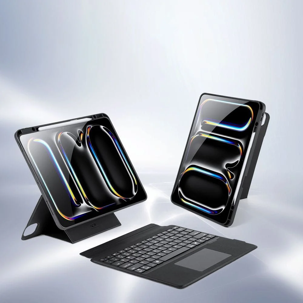 Dux Ducis DK puzdro s klávesnicou na iPad Pro 13'' 2024, čierne