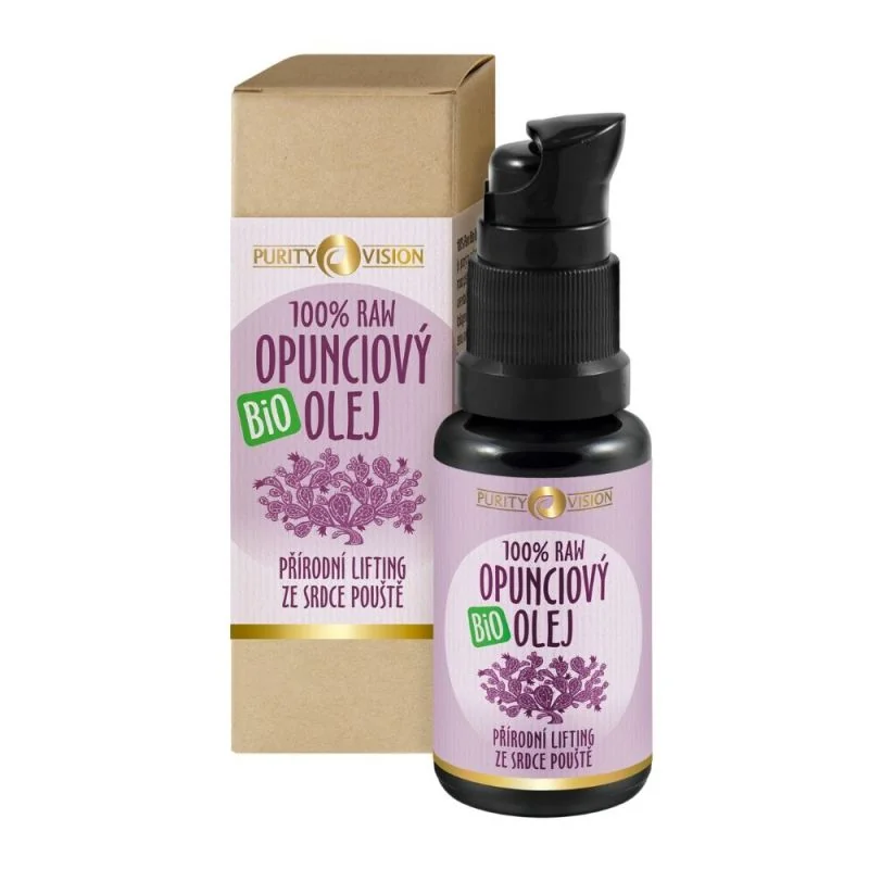 Purity Vision Raw Bio Opunciový Olej 15ml 1×15 ml, opunciový olej