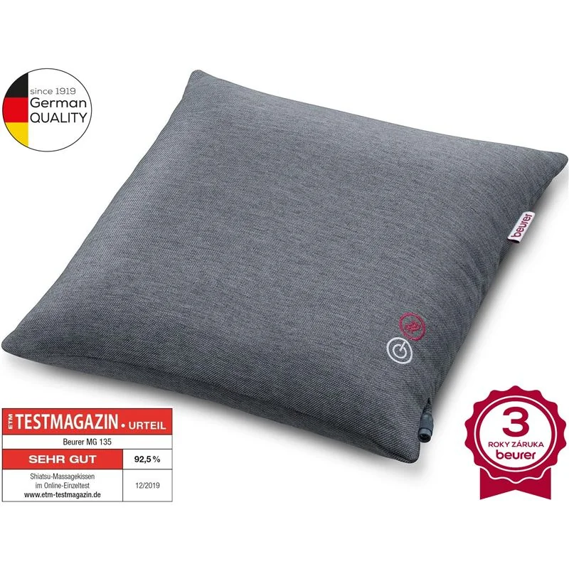 Beurer MG 135 Shiatsu masážny vankúš s vyhrievaním 