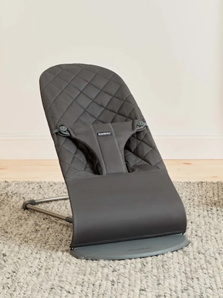 BABYBJÖRN Lehátko Bliss Cotton, Anthracite 1×1 ks