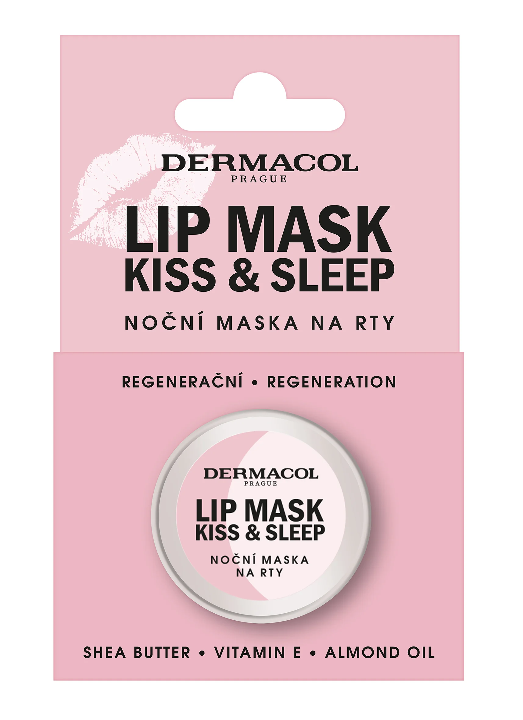 Dermacol Intenzívna nočná maska na pery 1×12g, maska na pery
