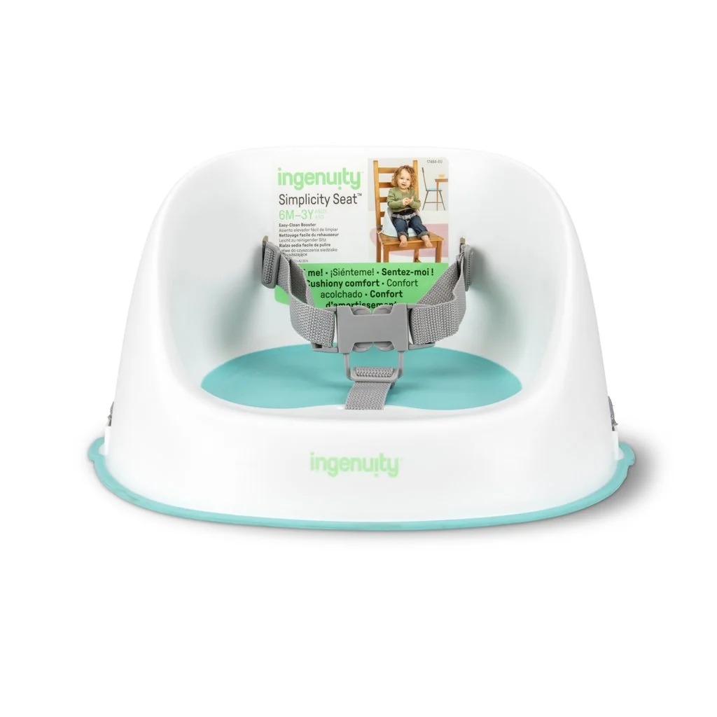 Jedálenská stolička na stoličku Simplicity Seat™ Teal 6m+, do 15kg