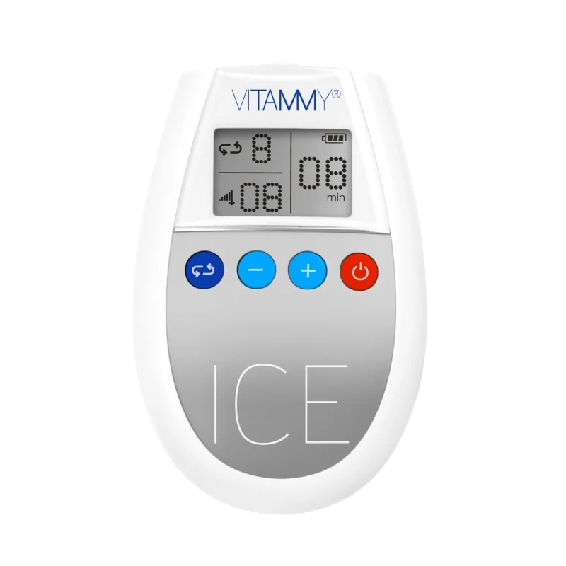 VITAMMY ICE TENS/EMS svalový stimulátor, sivý