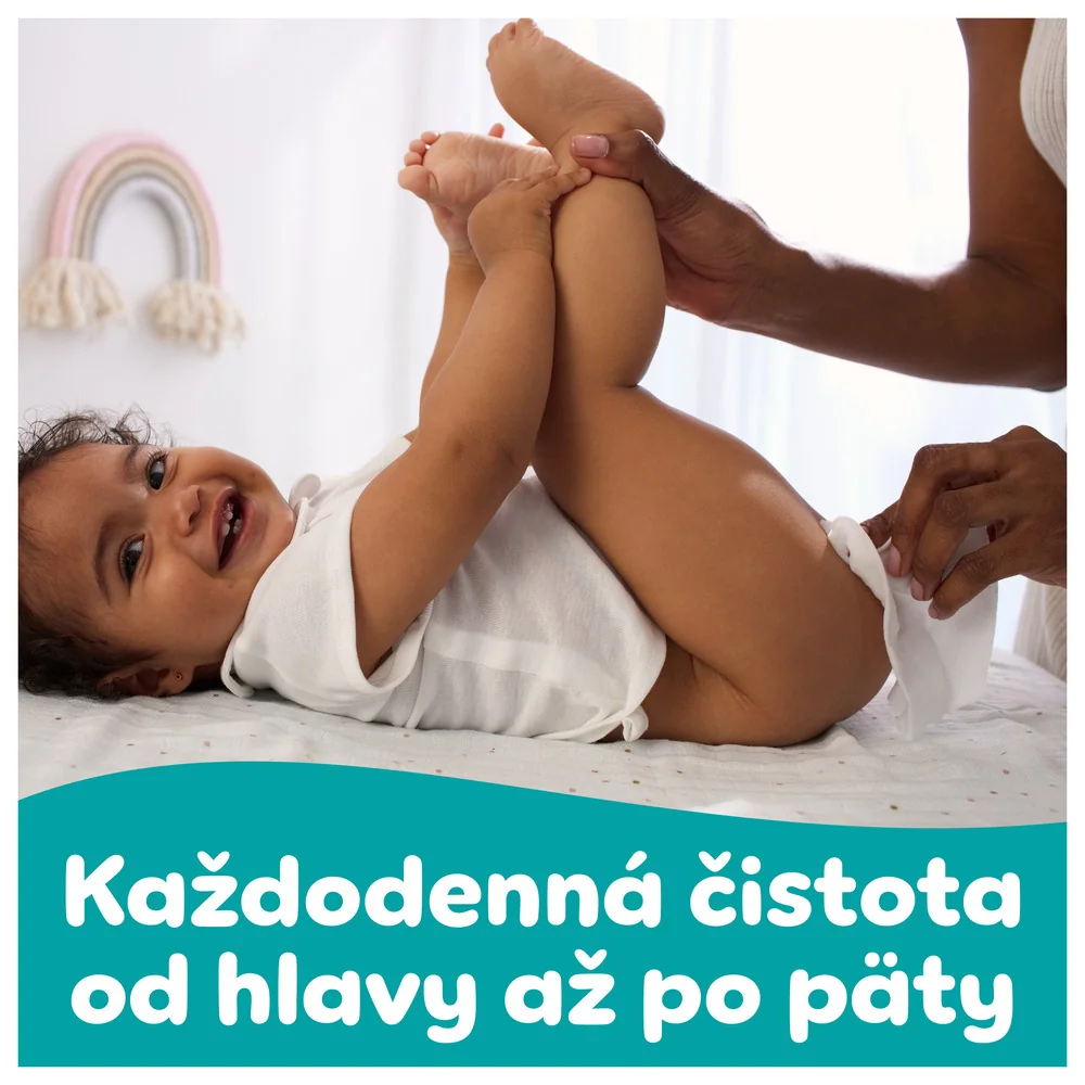 Pampers Fresh Clean Baby detské čistiace obrúsky 12 x 80 ks
