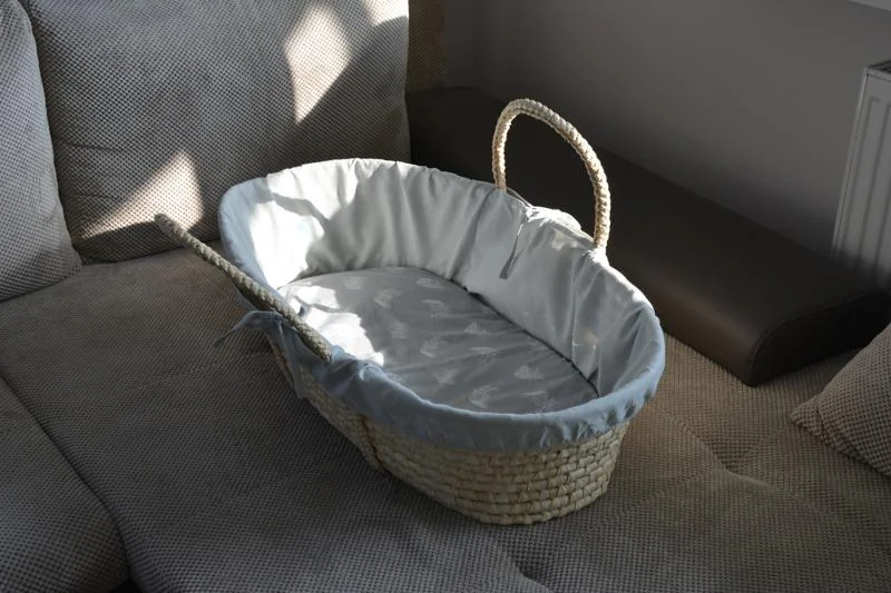AHOJBABY Poťah do Mojžišovho košíka pre bábätko Marine 1×1 ks