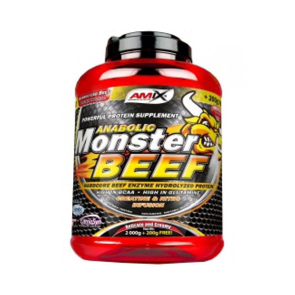 Amix Anabolic Monster Beef 1000 g vanilka-limetka