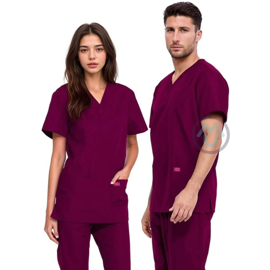 Unisex Dickies MEDICAL SET - vínová S