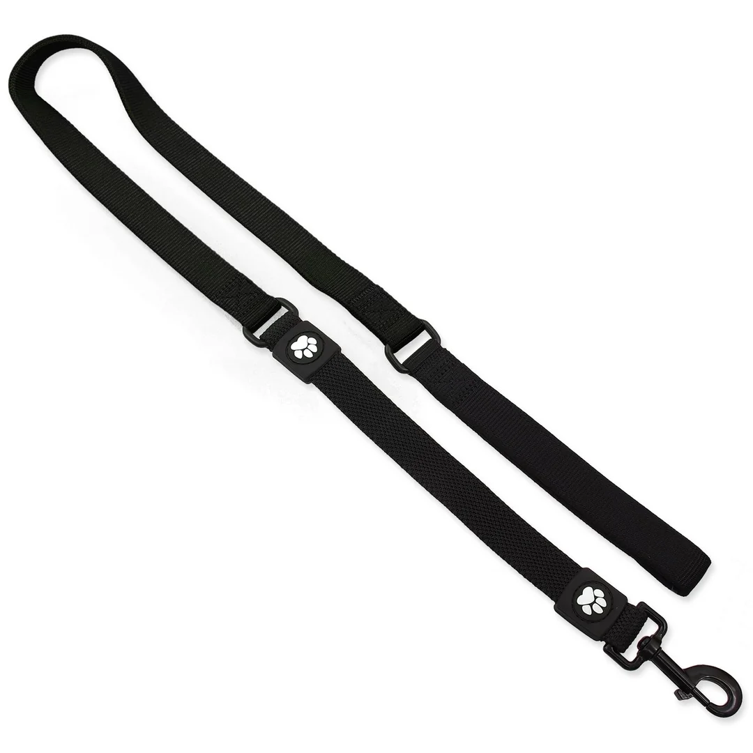 Vodítko Active Dog Bungee Neoprene L čierne 2,5x120cm