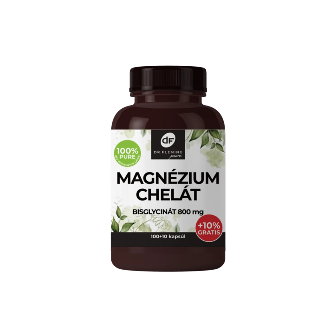 DR. FLEMING Magnézium Chelát Bisglycinát 800mg +10% gratis 110ks
