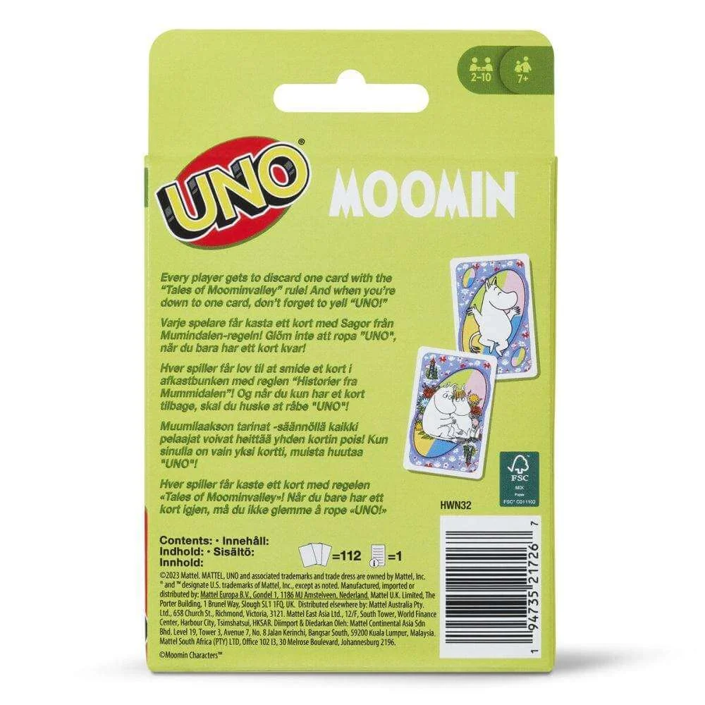 Spoločenská hra UNO Moomin-MATTEL