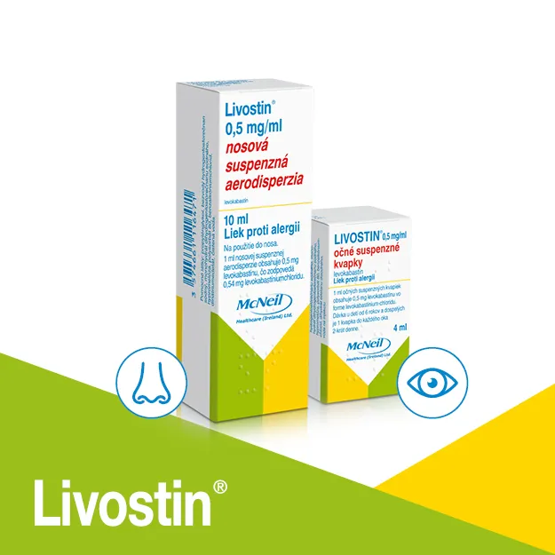 Livostin 0,5 mg/ ml 1×4 ml, očné kvapky