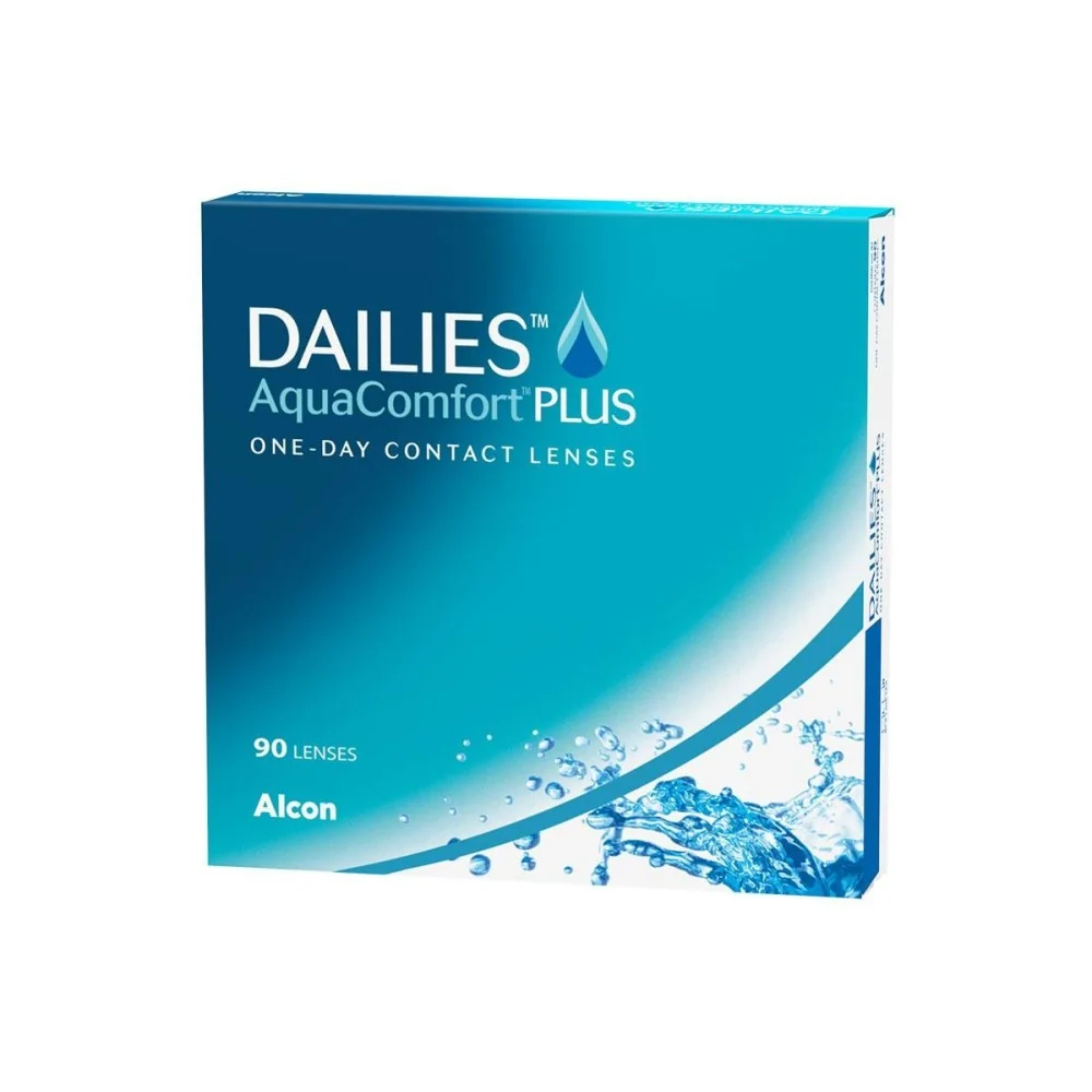 Denné Dailies AquaComfort Plus (90 šošoviek) Dioptrie: 2.75, Zakrivenie: 8.7
