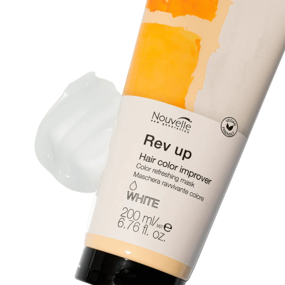 NOUVELLE Farebná maska REV UP WHITE - Biela