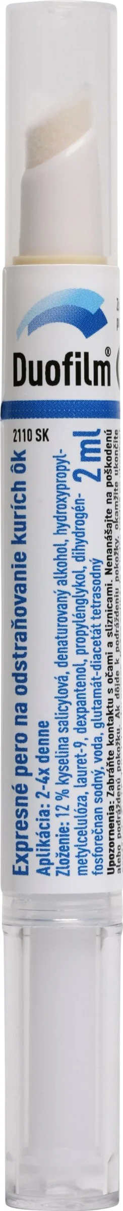 Duofilm pero na kurie oká 1×2 ml, pero na kurie oká