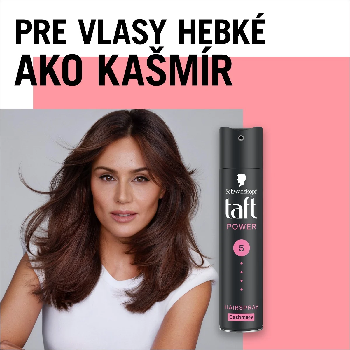 Schwarzkopf Taft Lak na vlasy Power Cashmere 1×400 ml, lak na vlasy