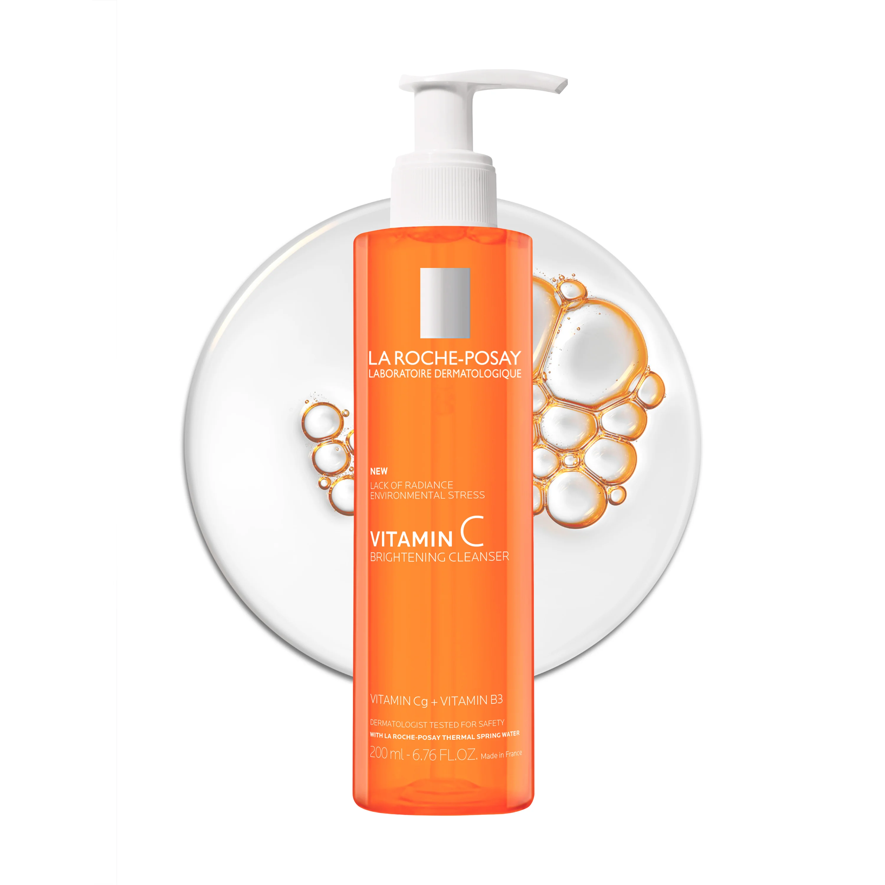LA ROCHE-POSAY Vitamín C penivý gél 200 ml