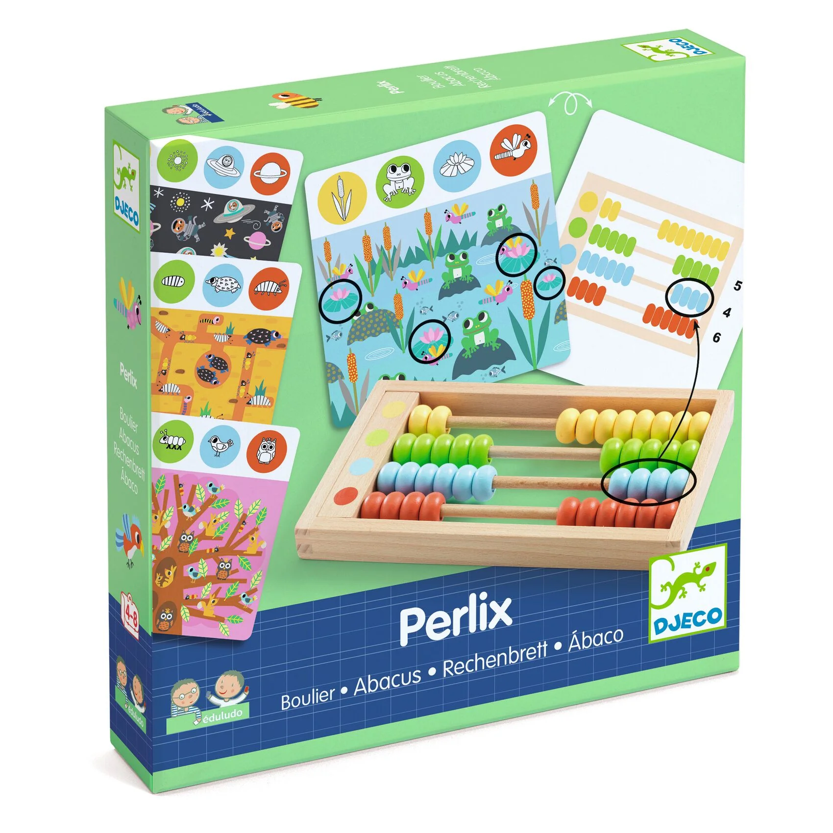 Djeco - Eduludo: Perlix - drevené počítadlo