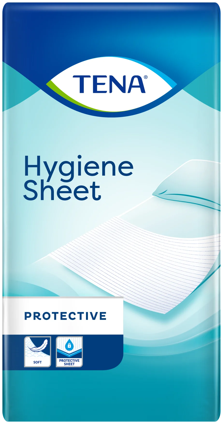 TENA Hygiene Sheet 175x80cm 1×100 ks, jednorazová hygienická plachta na posteľ