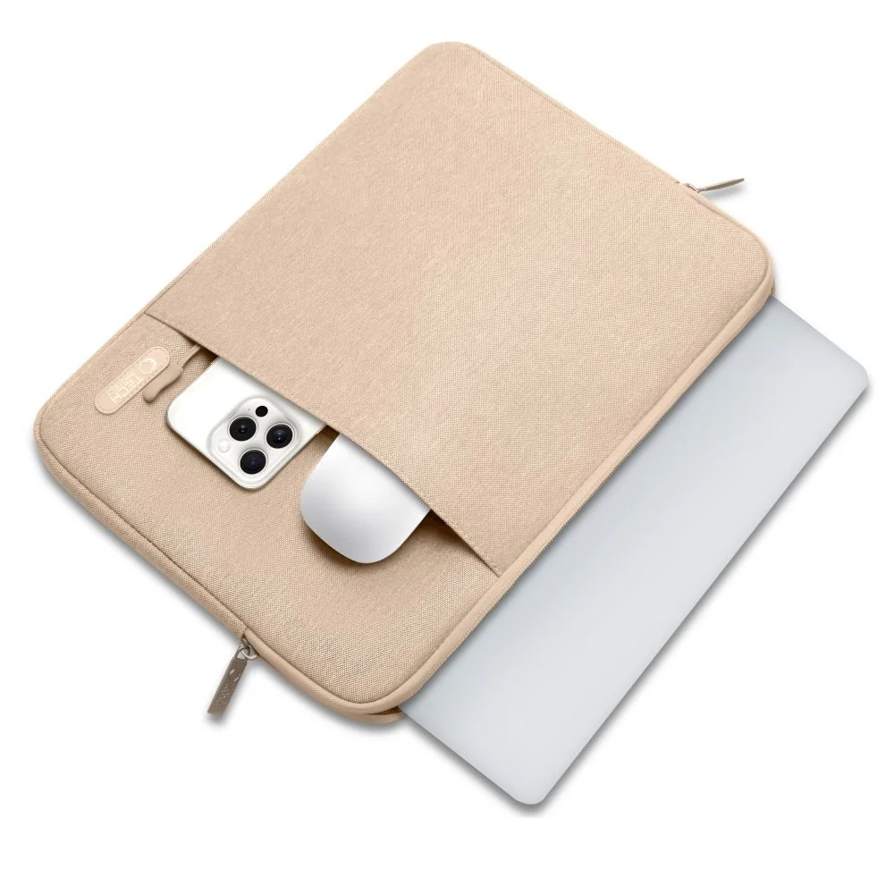 Tech-Protect Sleevy obal na notebook 15-16'', béžový