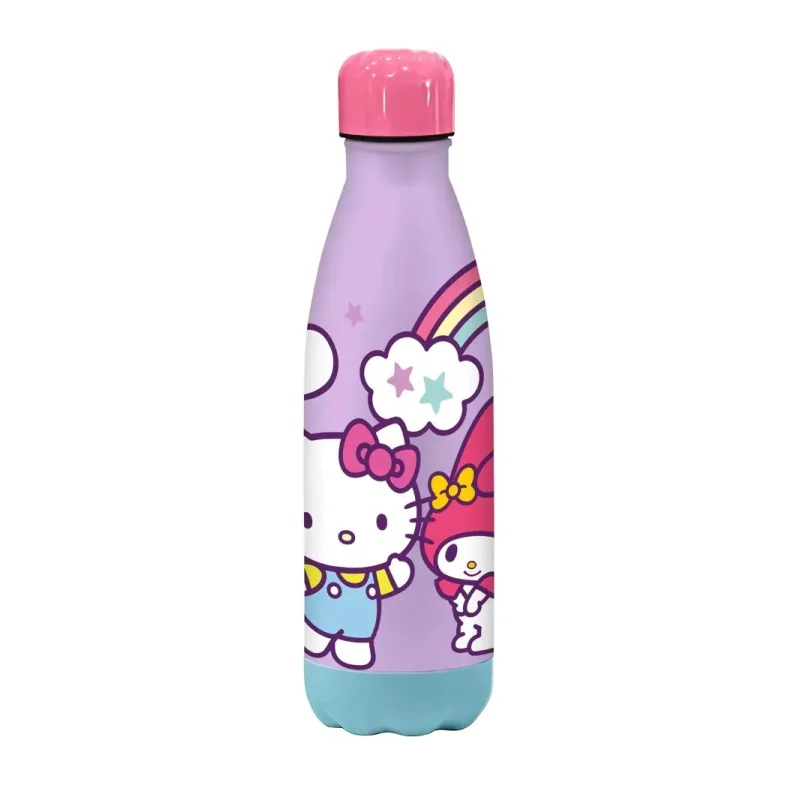 Kids Euroswan Hliníková fľaša 500 ml Hello Kitty Soft Touch