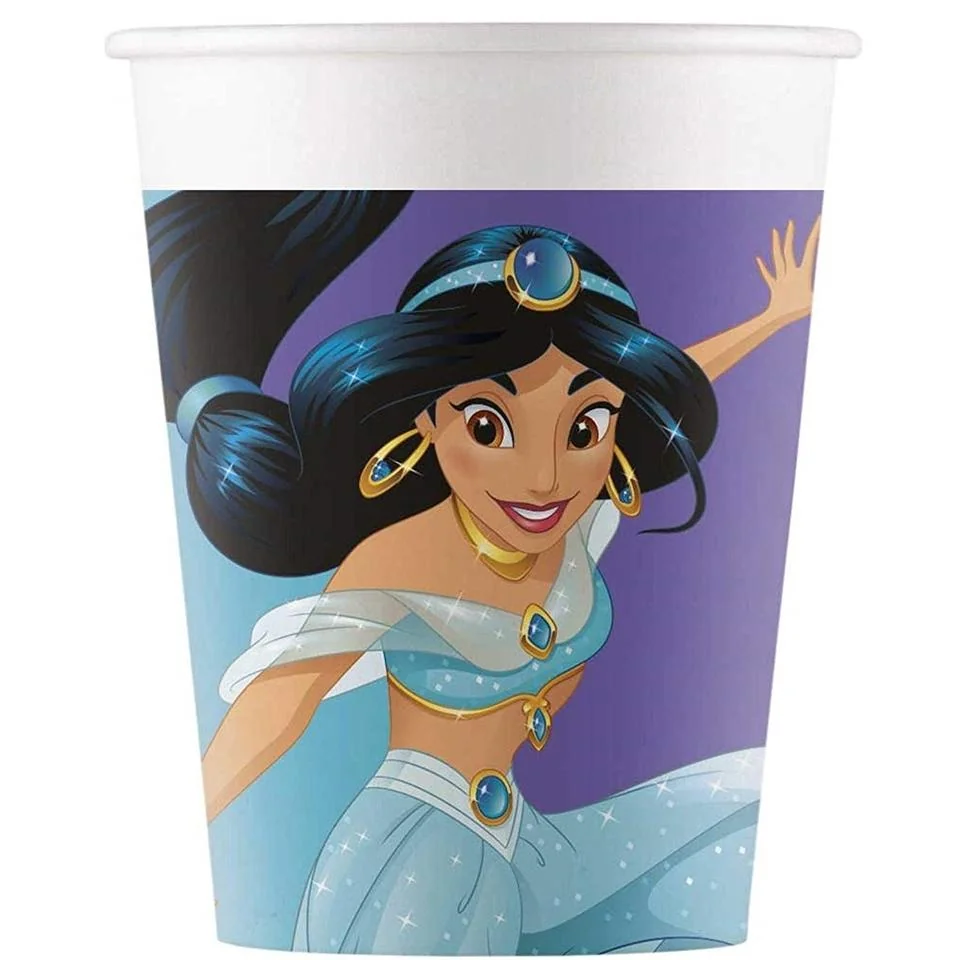 Poháre Princezné 200ml 8ks