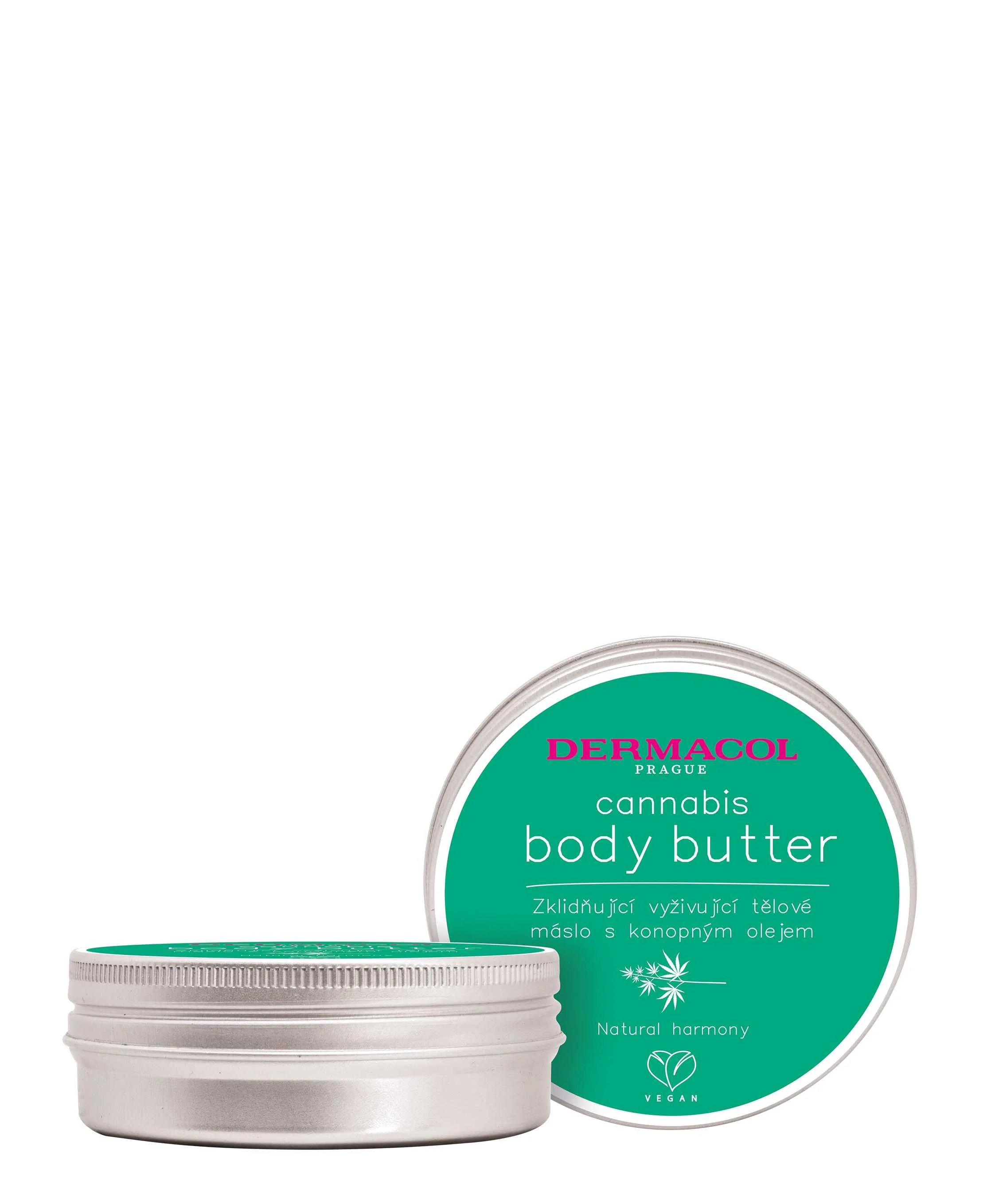 Dermacol Cannabis telové maslo 1×75 ml, telové maslo