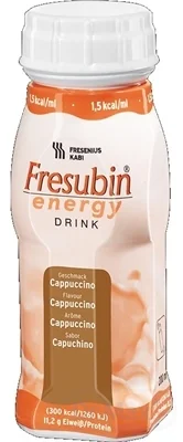 Fresubin Energy DRINK 4×200 ml, príchuť kapučíno