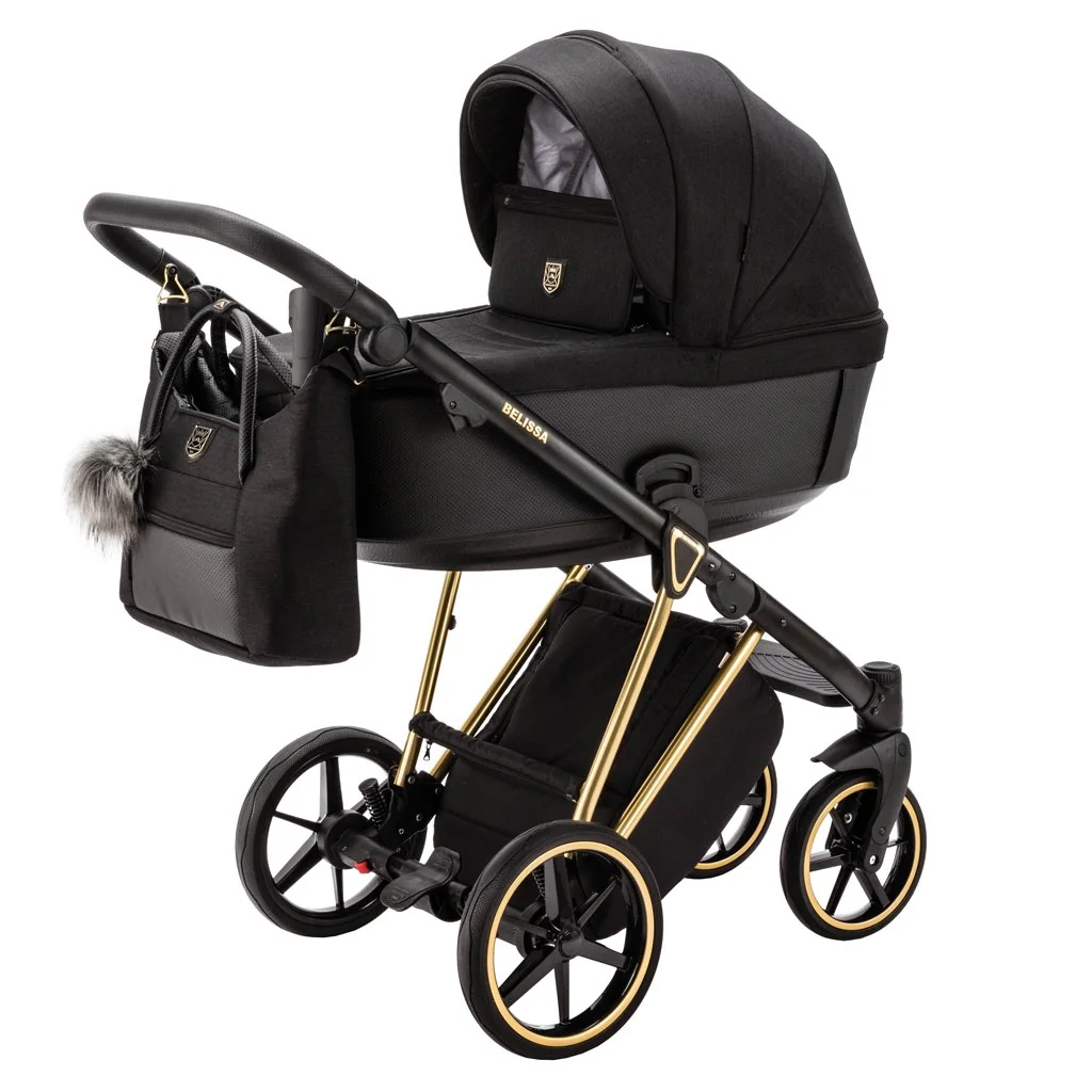 Kočík kombinovaný Belissa Special Edition Black/Gold