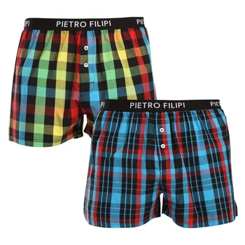 2PACK pánske trenky viacfarebné (2TC005) XXL