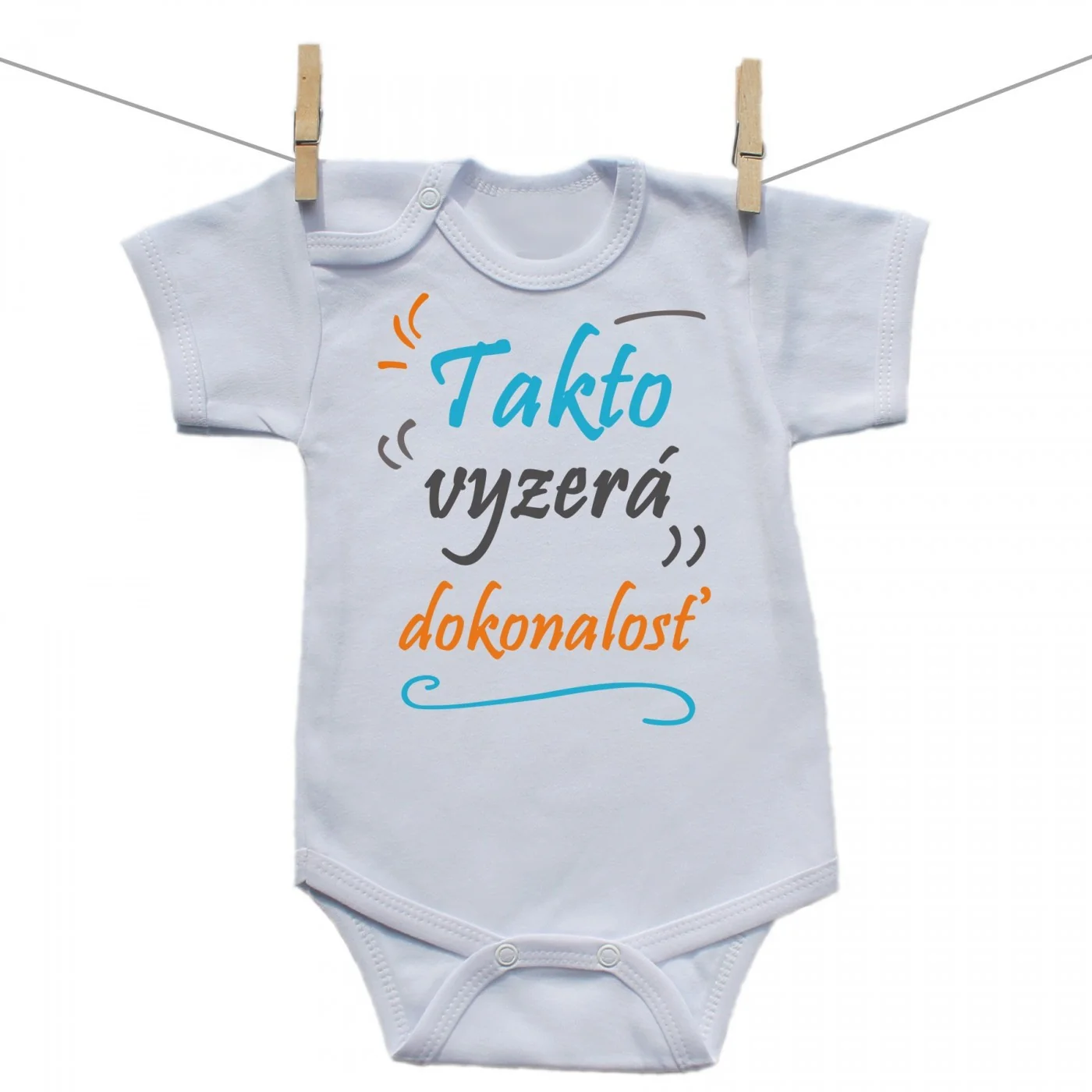 Boodyy Body s krátkym rukávom Takto vyzerá dokonalosť Veľkosť: 92