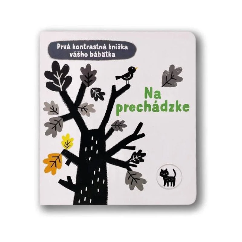Na prechádzke – Prvá kontrastná knižka vášho bábätka ,