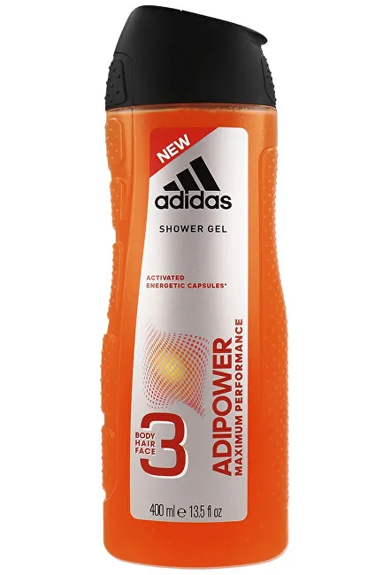 Adidas sprchový gél  Adipower 1×400 ml, pre mužov