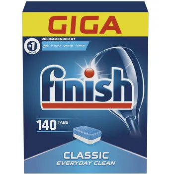 FINISH Classic Regular - Tablety Do Umývačky Riadu 140 Ks 1×140 ks, tablety do umývačky riadu