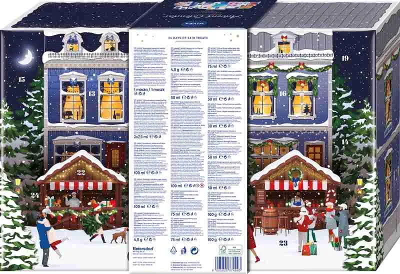 NIVEA BOX Advent 1×1 ks, darčekové balenie