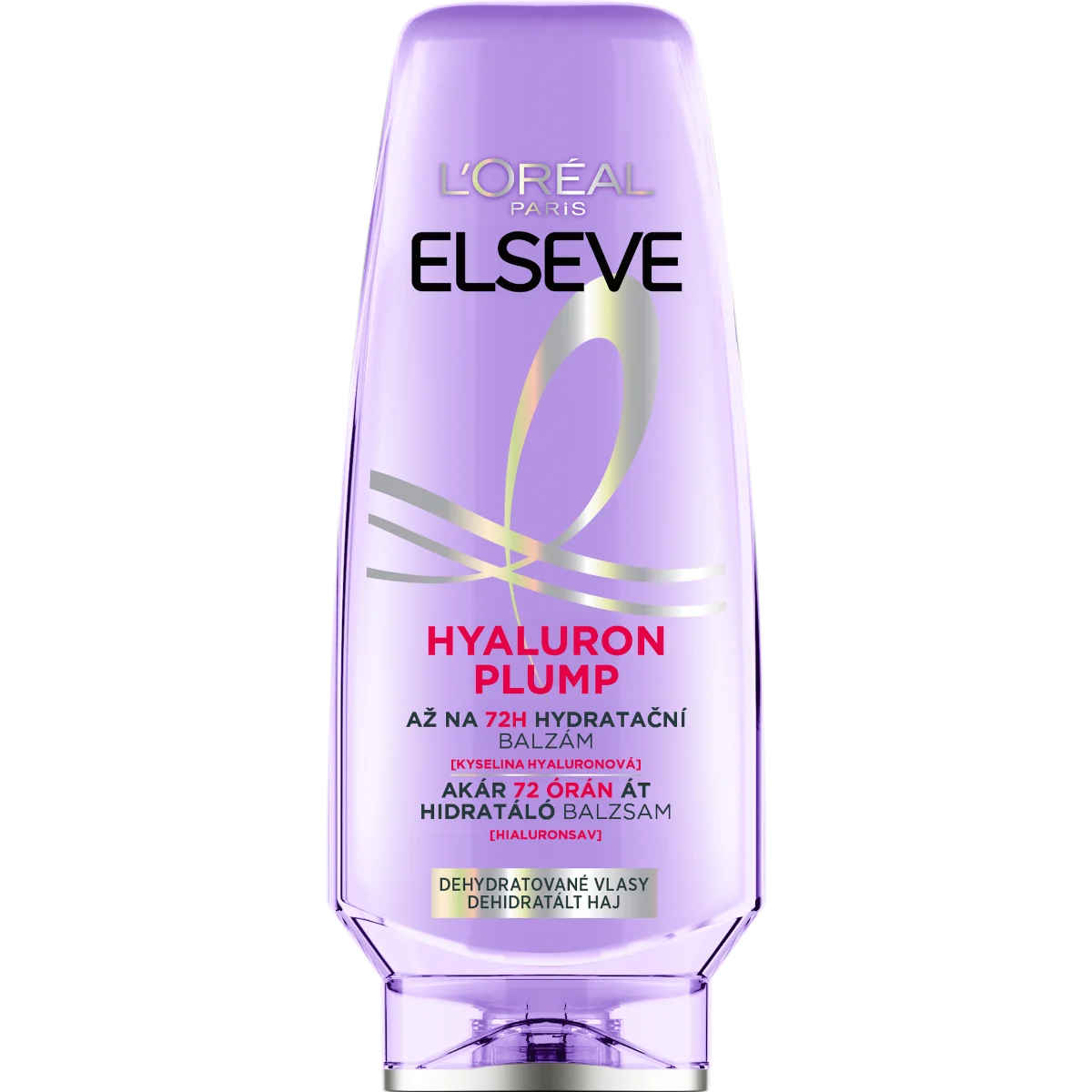 L'Oréal Paris Elseve Hyaluron Plump 72H hydratačný balzam s kyselinou hyalurónovou 1×200 ml, hydratačný balzam na vlasy