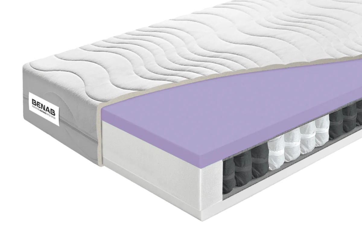 Matrac Benab FyzioMax Ergo H3 190 x 200 cm Taštičkový matrac 21 cm taštičkový sendvičový