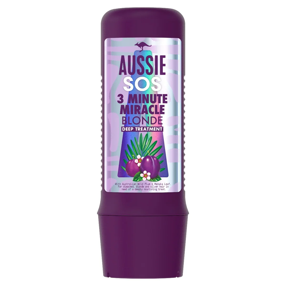 Aussie SOS Blonde 3 Minute Miracle Hĺbkový Kondicionér 225 ml 1×225ml, kondicionér