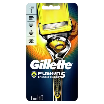 Gillette Fusion ProShield Strojček + 1 hlavica 1×1 ks, holiaci strojček + náhradná hlavica