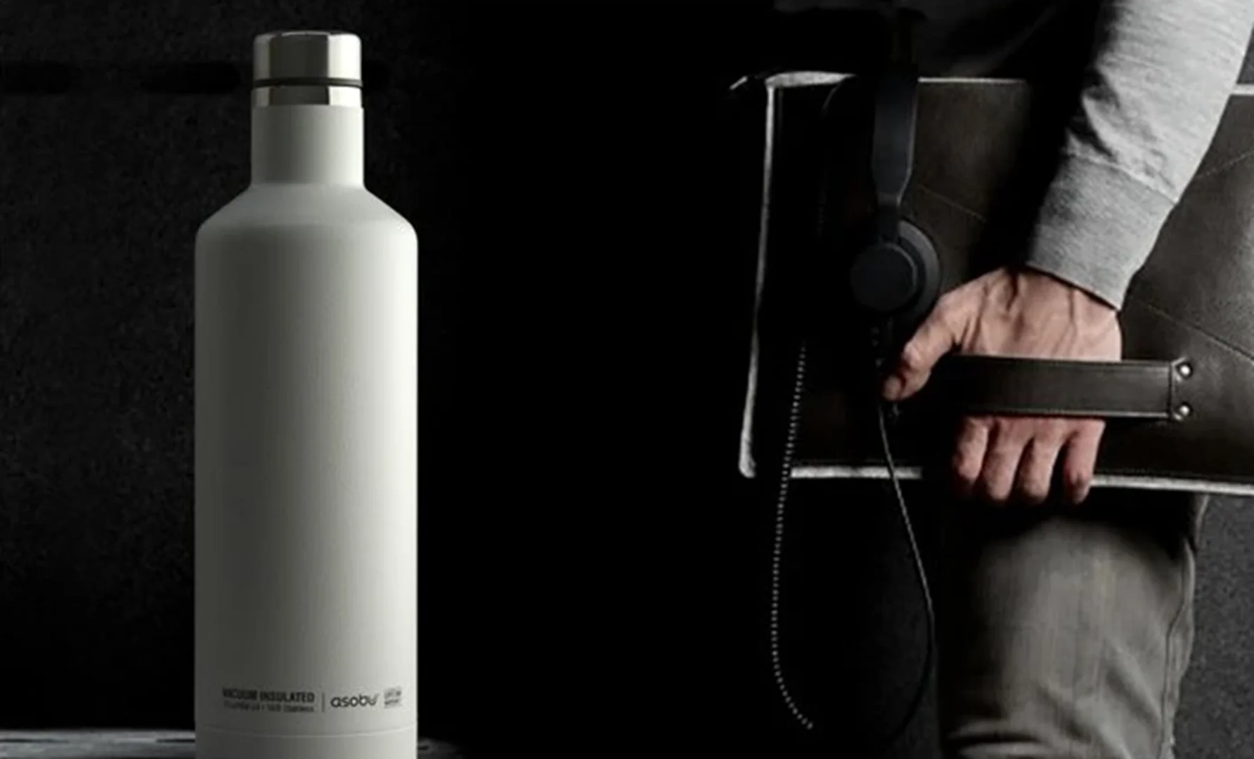TIMES SQUARE - biela 450 ml Termoska