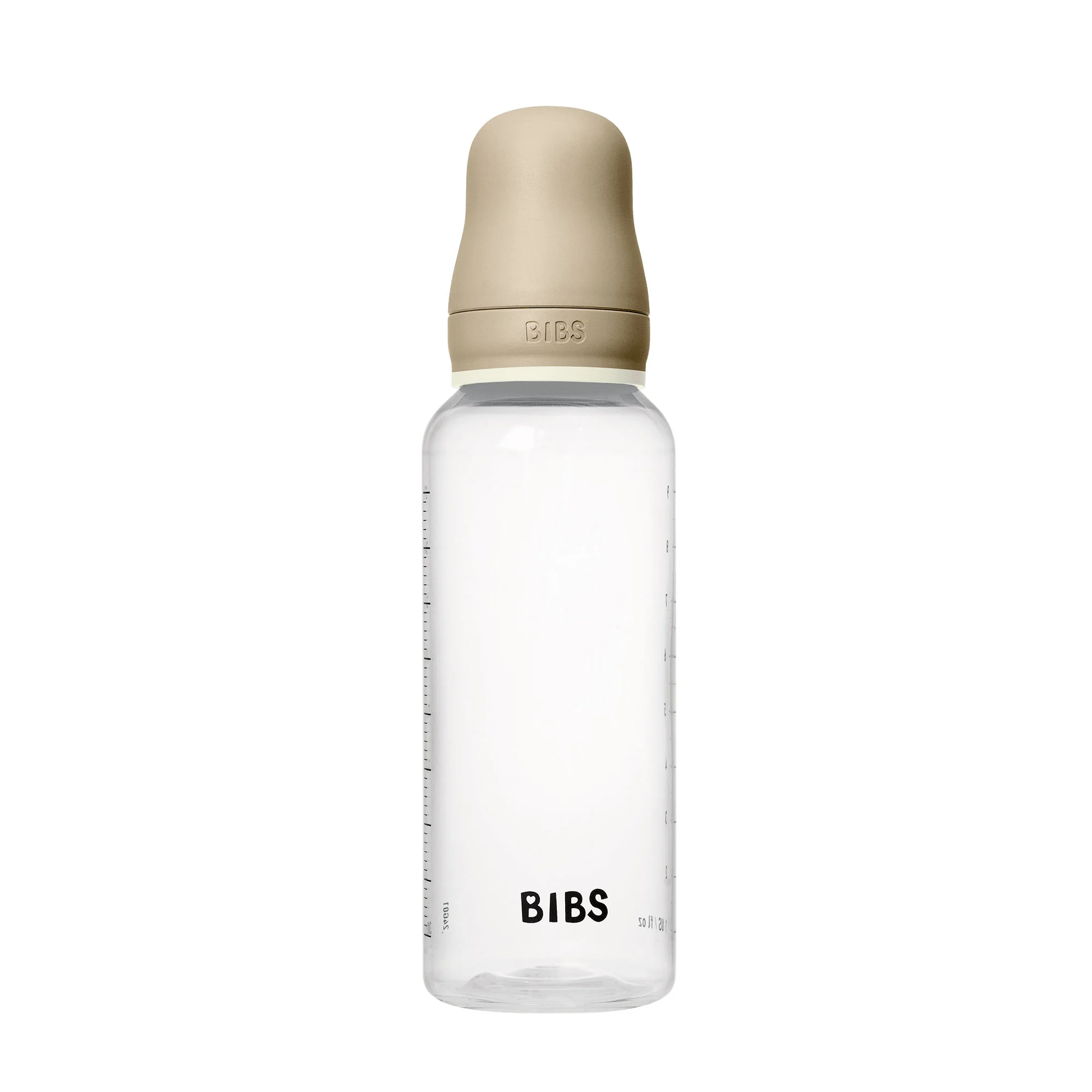 BIBS nočná antikoliková fľaša s kaučukovým cumlíkom 270ml Vanilla
