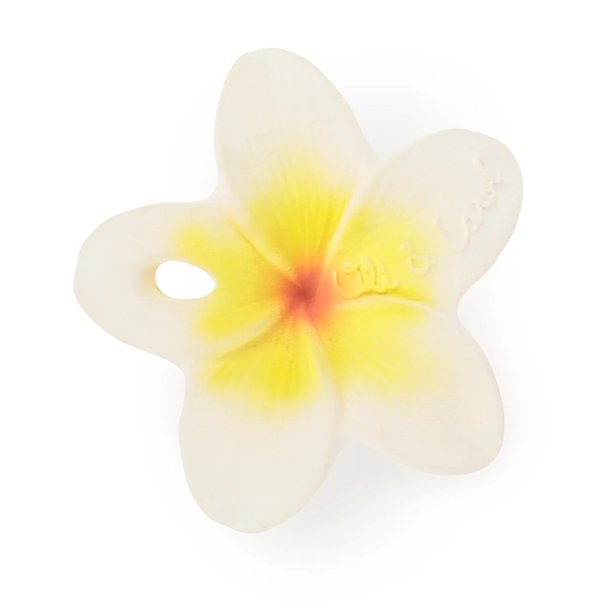 Oli&Carol mini hryzadlo kvet Hawaii the Flower 1×1 ks, kaučukové hryzadlo