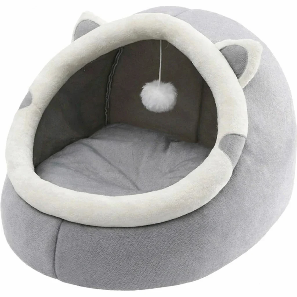 Livefy Cat House pelech pre mačky, sivý