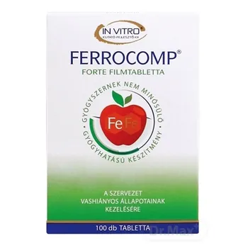 FERROCOMP FORTE 10 mg 1×100 tbl, doplnok výživy