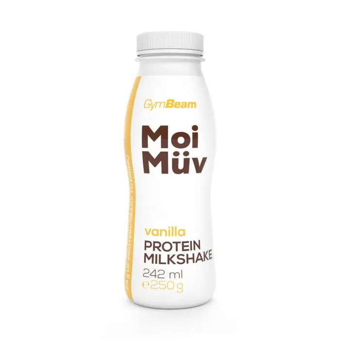 Gymbeam moimuv protein milkshake vanilka 242 ml