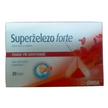 Superželezo forte 1×30 tbl, výživový doplnok