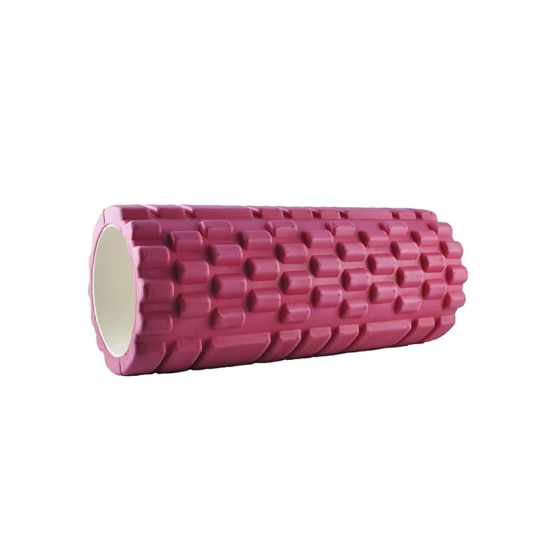 Masážny valec Yoga roller foam ružová
