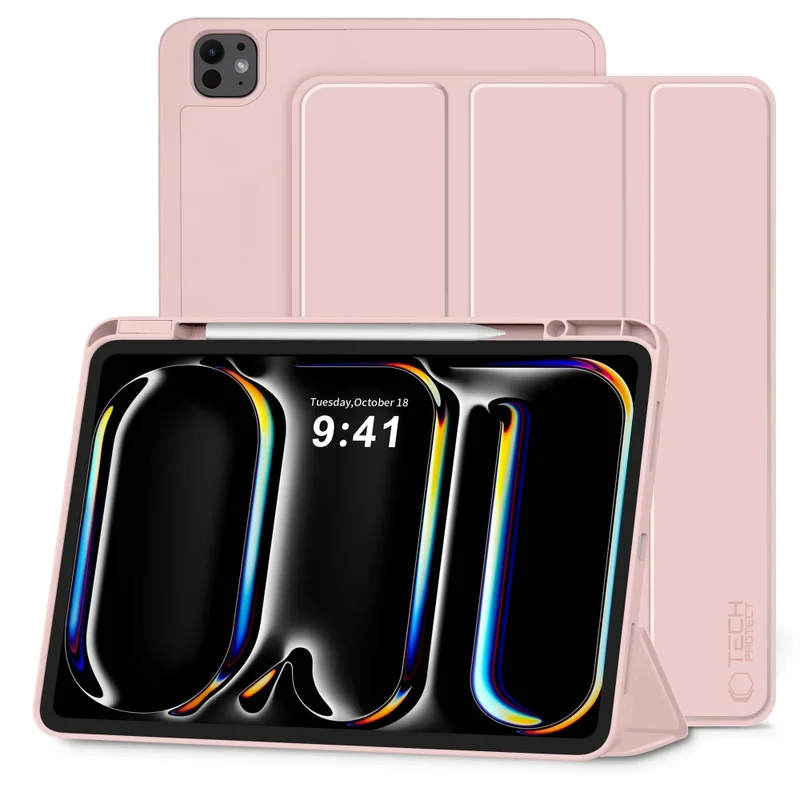 Tech-Protect SC Pen puzdro na iPad Pro 13'' 7-8gen 2024-2025, ružové