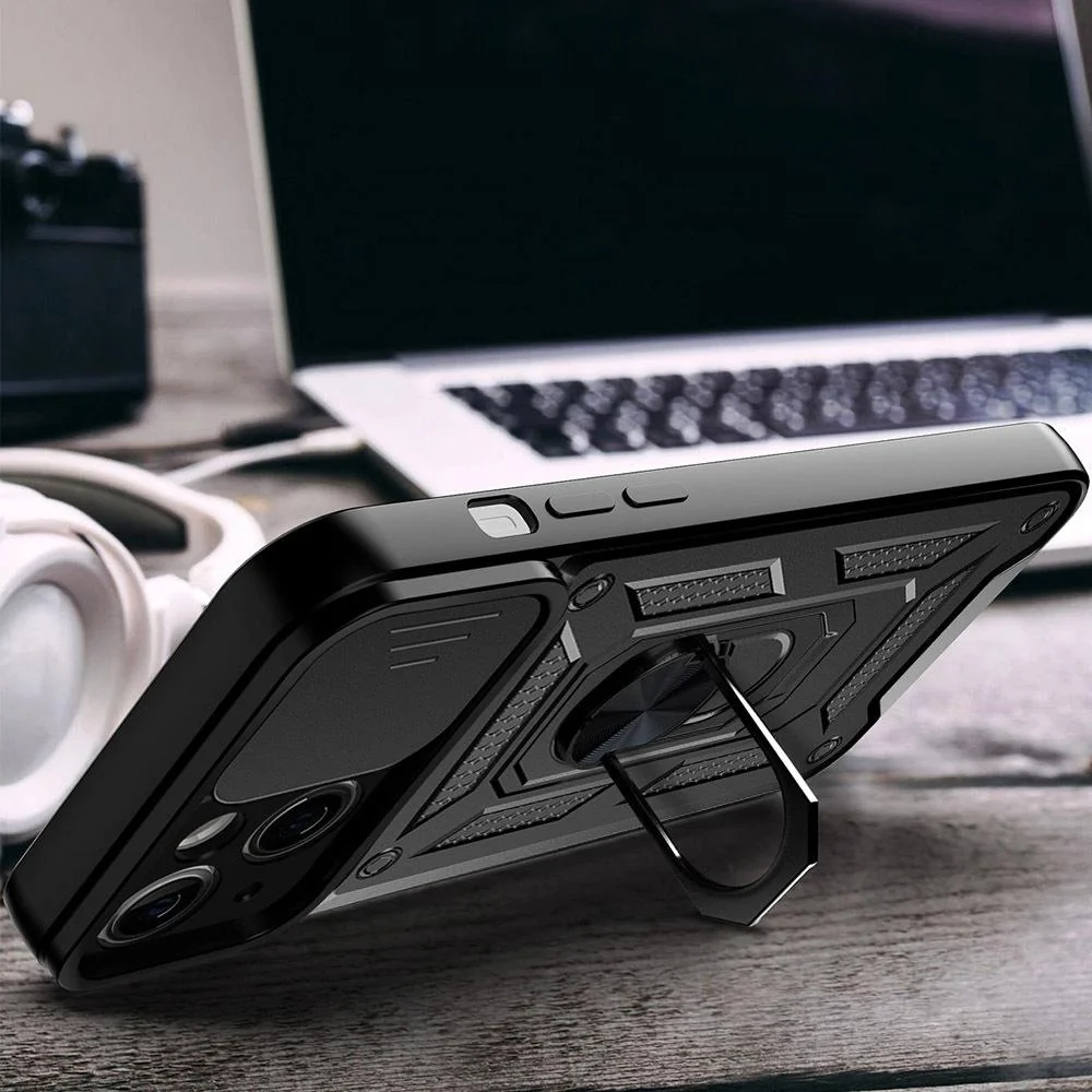 MG Slide Armor kryt na Samsung Galaxy A32 5G, čierny